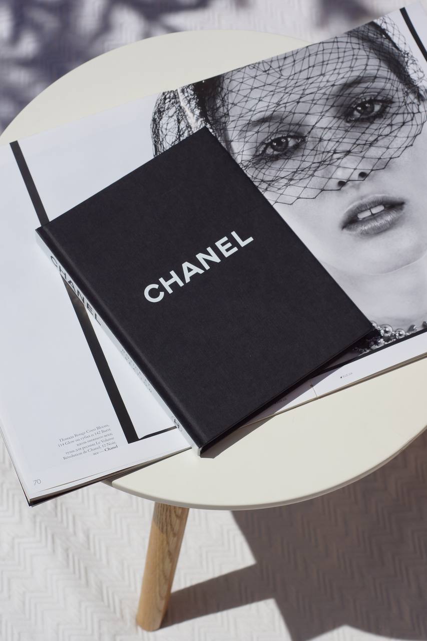 Блокнот Шанель черный